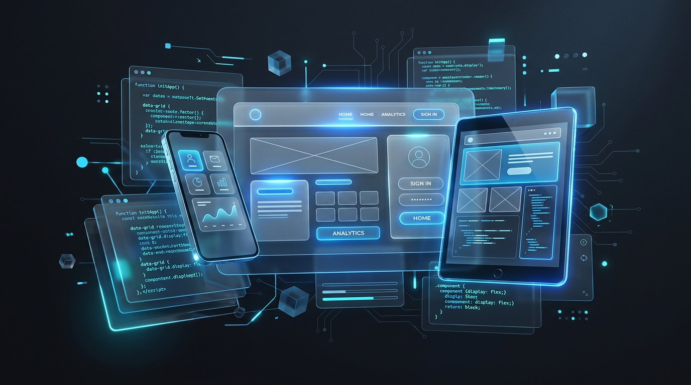 Custom Software Development Graphic